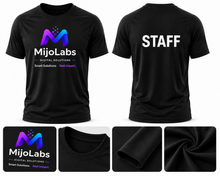 Cargar imagen en el visor de la galería, MijoLabs Performance Staff T-Shirt – C2 Sport 5100 Unisex Moisture-Wicking Tee