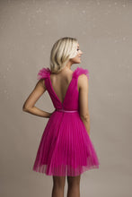 Load image into Gallery viewer, SENAT EXCLUSIVE DRESS FUSHIA 65001-2