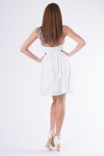 Load image into Gallery viewer, EVA &amp; LOLA DRESS WHITE 58005-7