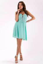 Load image into Gallery viewer, EVA&amp;LOLA  DRESS GREEN 46040-1