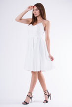 Cargar imagen en el visor de la galería, EVA &amp; LOLA DRESS WHITE 58007-4