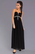 Load image into Gallery viewer, PINK BOOM DRESS - BLACK 7607-1