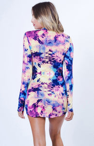 TIE DYE HEM DRESS