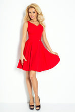 Charger l&#39;image dans la galerie, Dress circle - heart-shaped neckline - Red 114-3