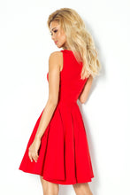 Charger l&#39;image dans la galerie, Dress circle - heart-shaped neckline - Red 114-3