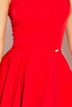 Charger l&#39;image dans la galerie, Dress circle - heart-shaped neckline - Red 114-3