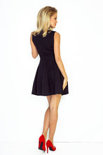 Load image into Gallery viewer, dress with zipper - black 123-10