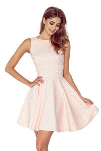 dress - peach 125-14