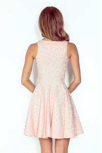 dress - peach 125-14