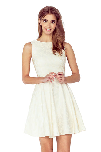 dress - Roses - ecru 125-17