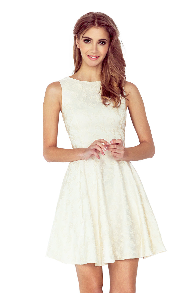 dress - Roses - ecru 125-17