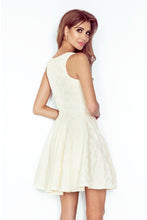 Load image into Gallery viewer, dress - Roses - ecru 125-17