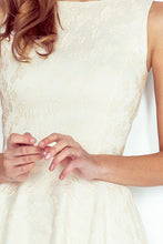 Load image into Gallery viewer, dress - Roses - ecru 125-17
