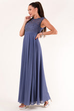 Charger l&#39;image dans la galerie, EVA &amp; LOLA DRESS BLUE 60005-7