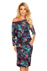 Numoco 13-119 Sports dress with pockets - colorful butterflies