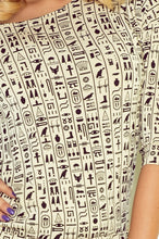 Load image into Gallery viewer, Sporty dress - Egyptian beige signs 13-37