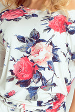 Load image into Gallery viewer, Sporty dress - colored large flowers 13-49