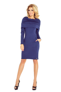 Dress with golf - navy Blue 131-5