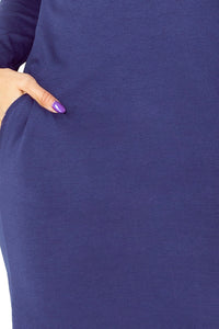 Dress with golf - navy Blue 131-5