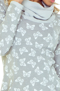 Golf - dress with big pockets - butterflies 135-2