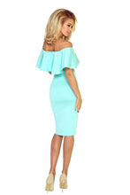 Load image into Gallery viewer, Dress with frill - MINT 138-1