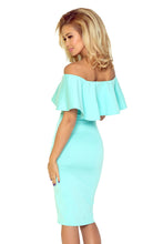 Load image into Gallery viewer, Dress with frill - MINT 138-1