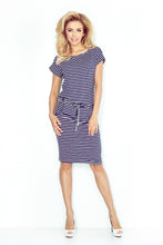 Load image into Gallery viewer, Short sleeve sport dress - 0,5x1cm straips 139-1