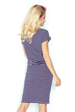 Load image into Gallery viewer, Short sleeve sport dress - 0,5x1cm straips 139-1