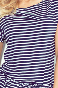 Short sleeve sport dress - 0,5x1cm straips 139-1