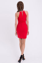 Load image into Gallery viewer, EMAMODA DRESS - RED 13004-3