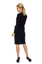 Load image into Gallery viewer, Blouse with bond - black 140-5