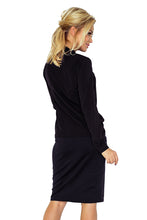 Load image into Gallery viewer, Blouse with bond - black 140-5