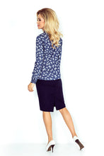 Load image into Gallery viewer, Blouse with bond - jeans - Butterflies 140-7