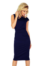 Load image into Gallery viewer, Dress SARA - Navy Blue 144-4