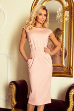 Load image into Gallery viewer, 144-6 Dress midi SARA - pastel pink