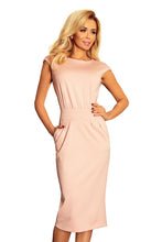 Load image into Gallery viewer, 144-6 Dress midi SARA - pastel pink