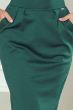 Cargar imagen en el visor de la galería, Numoco 144-8 Dress midi SARA - green color