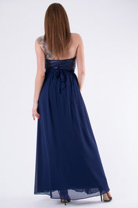 EVA & LOLA DRESS NAVY BLUE 58004-2