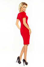 Cargar imagen en el visor de la galería, 150-2 Dress DOROTA - Red