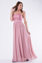 Charger l&#39;image dans la galerie, EVA &amp; LOLA DRESS OLD PINK 58004-1