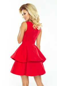 169-1 Dress CRISTINA - red