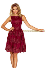 Load image into Gallery viewer, 173-2 Exclusive dress - Burgundy color