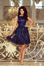 Load image into Gallery viewer, 173-3 Exclusive dress - navy blue