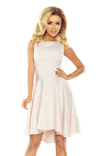 Load image into Gallery viewer, 175-1 Exclusive dress with longer back - pastel Pink