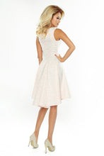 Load image into Gallery viewer, 175-1 Exclusive dress with longer back - pastel Pink