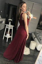 Load image into Gallery viewer, EVA &amp; LOLA DRESS EGGPLANT 44003-4
