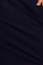Load image into Gallery viewer, 189-6 Sports dress with neckline at the back - Navy blue