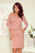 Charger l&#39;image dans la galerie, 189-7 Sports dress with neckline at the back - powder pink
