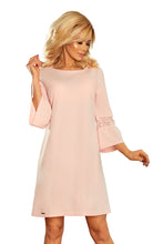 Load image into Gallery viewer, 190-1 MARGARET dress with lace on the sleeves - pastel pink