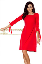Load image into Gallery viewer, 195-4 ALICE Dress with bows - Red